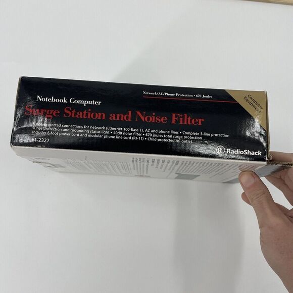 RadioShack Notebook Computer Surge Station And Noise Filter Network/AC/Phone - Picture 4 of 9